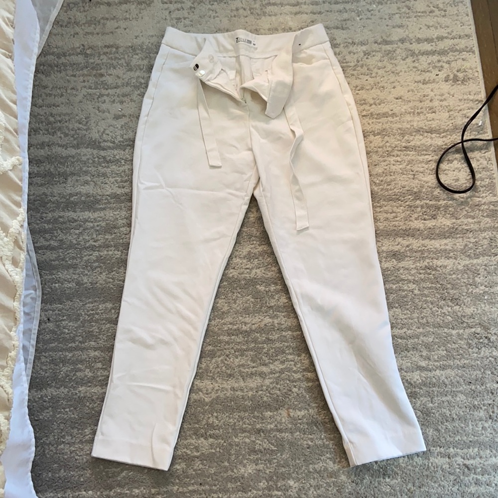 White NY&Co 7th Avenue work pants